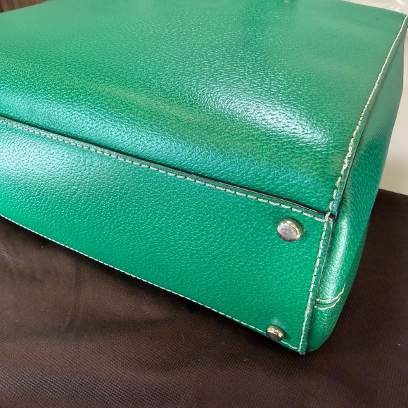 Kate Spade Wellesley Quinn Kelly Green Tote - Picture 13 of 14